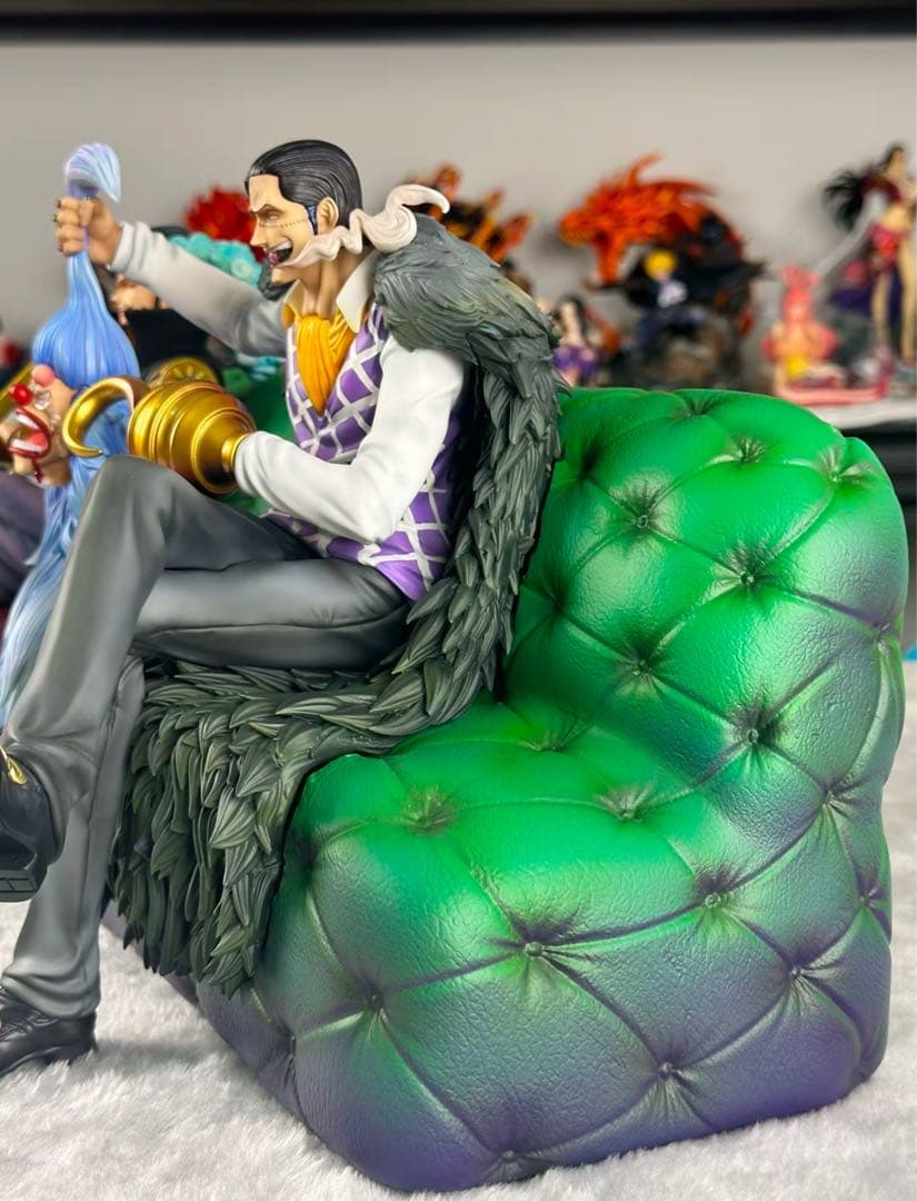 ワンピース 【クロスギルド 】ミホーク＆クロコダイル ガレージキット フィギュア
