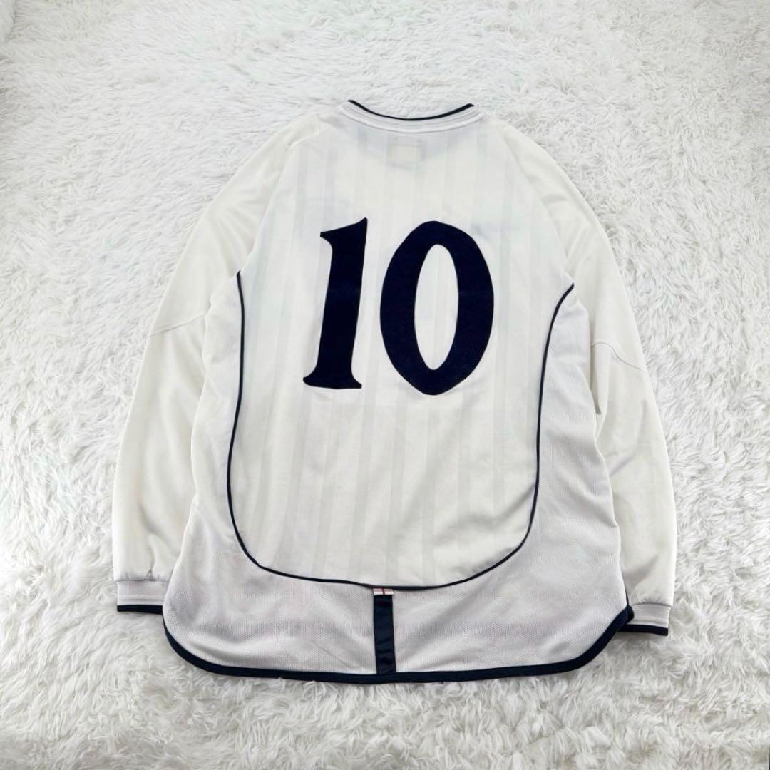 UMBRO イングランド代表 サッカー ゲームシャツ 10番 M
