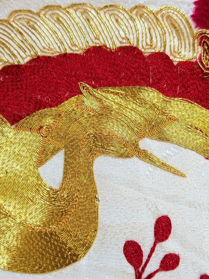 S*S様 お宮参り、七五三着物4点セット　女の子3歳　絹　刺繍　アンティーク　昭
