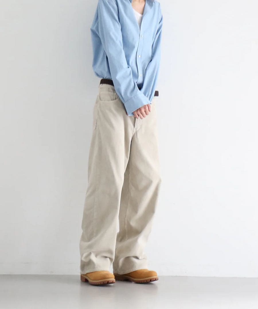 【オーラリー】26ss/コーディロイパンツ/サイズ3 / 新品未使用 / 最安値