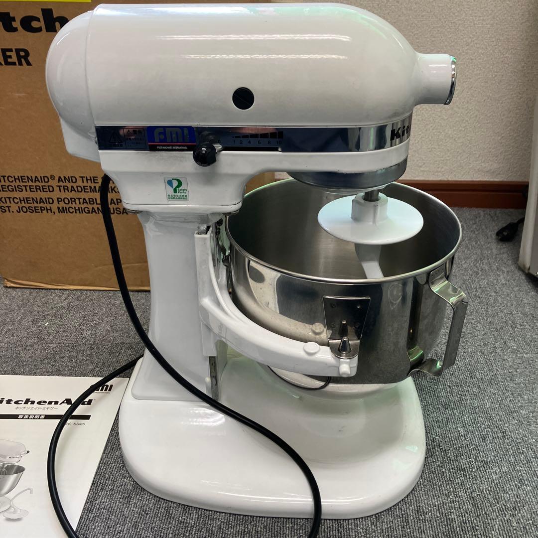 kitchen aid キッチンエイド スタンドミキサー KSM5WH ジャンク