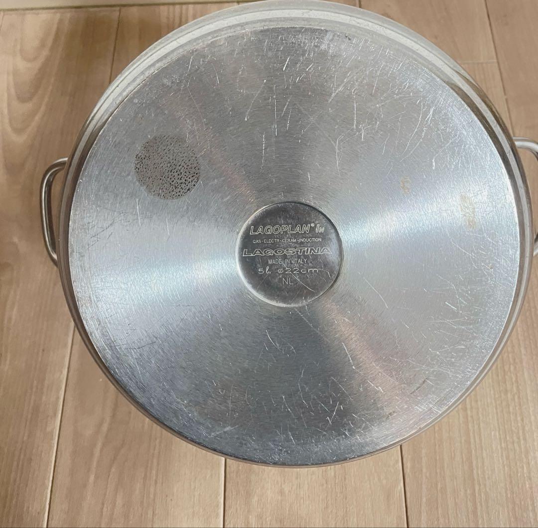 ステンレス圧力鍋 Lagostina 5L 22cm