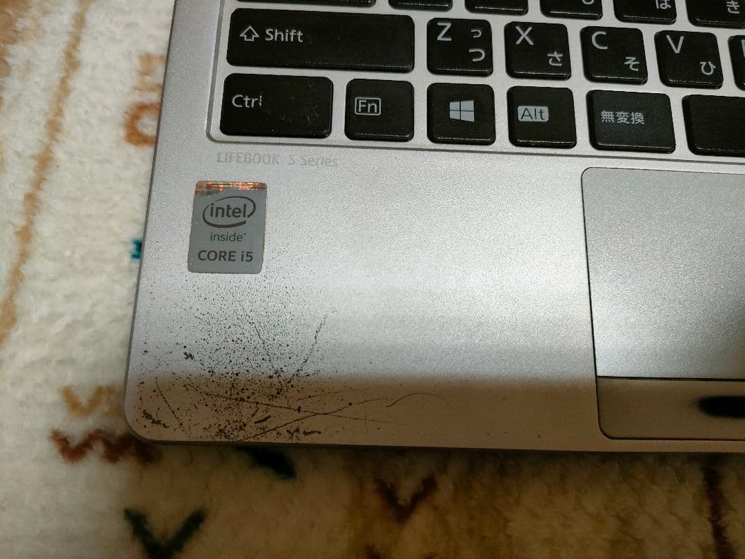 FUJITSU Core i5　SSD256　6GB Win11 ノートパソコン
