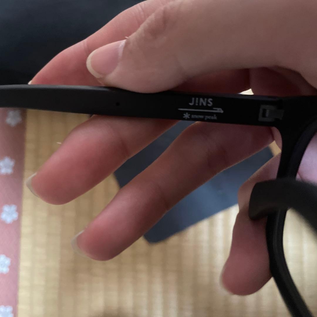  peak JINS メガネ　サングラス