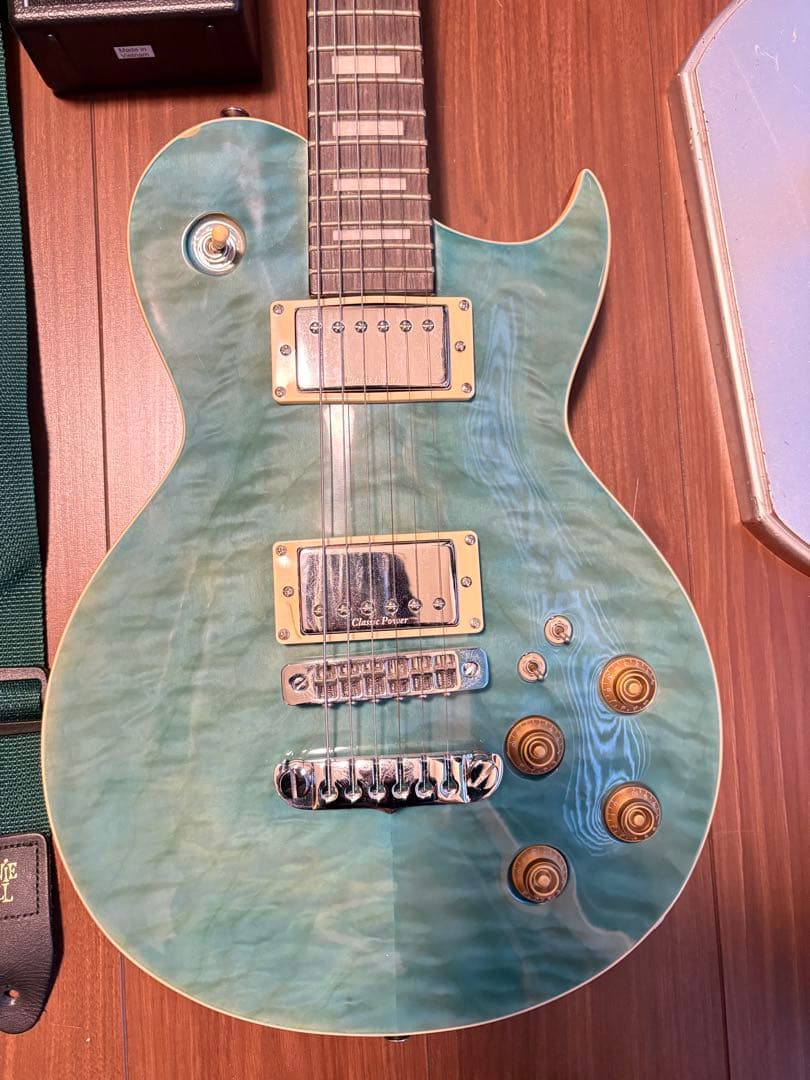ARIAPROII PE-480 シースルーエメラルドブルー