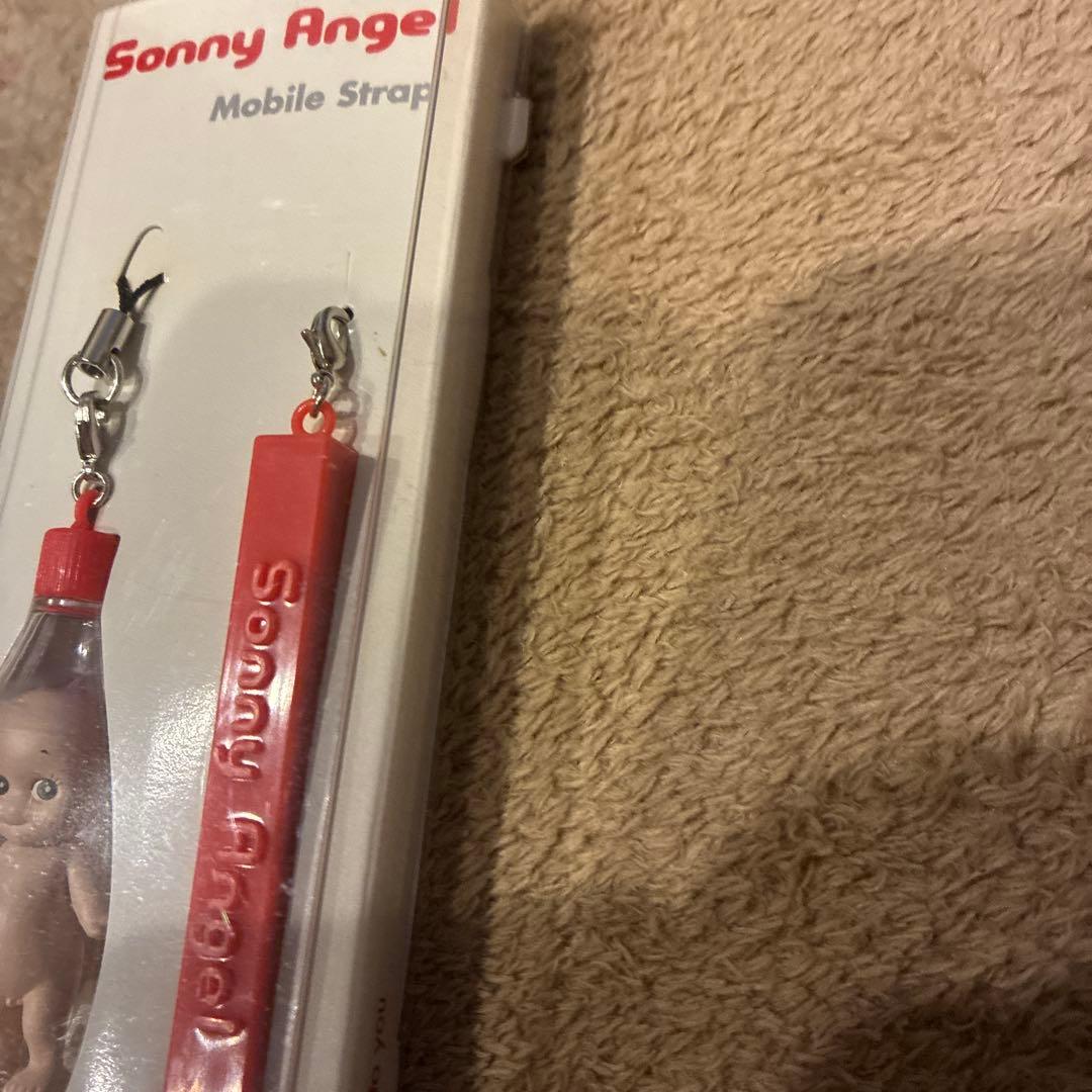 ソニーエンジェル　SONY ANGEL モバイルストラップ　マヨボトル入り