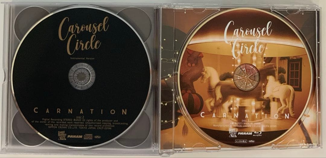 美品初回限定Carousel Circle [2CD+BD]+DU特典CDR付