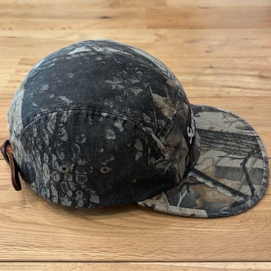 Supreme Washed Chino Twill Camp Cap カモ