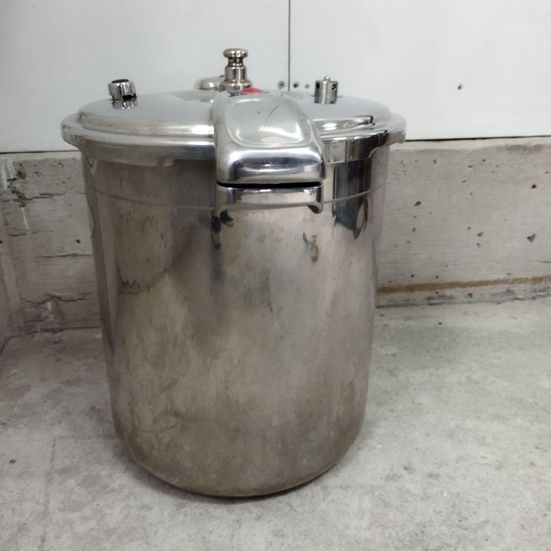 プロフェッショナル用 圧力鍋 ワンダーシェフ 20L ステンレス製 業務用