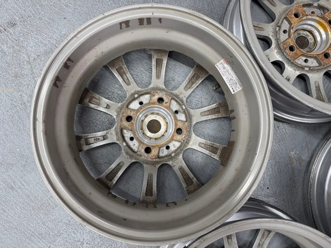 軽自動車アルミホイール 13インチ 13×4 4穴 中古4本