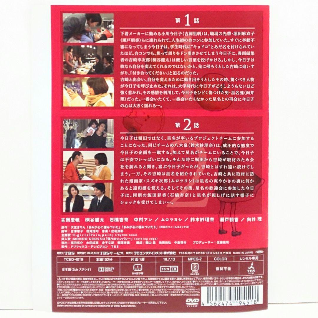 きみが心に棲みついた DVD 全巻 セット ドラマ 吉岡里帆 桐谷健太 向井理