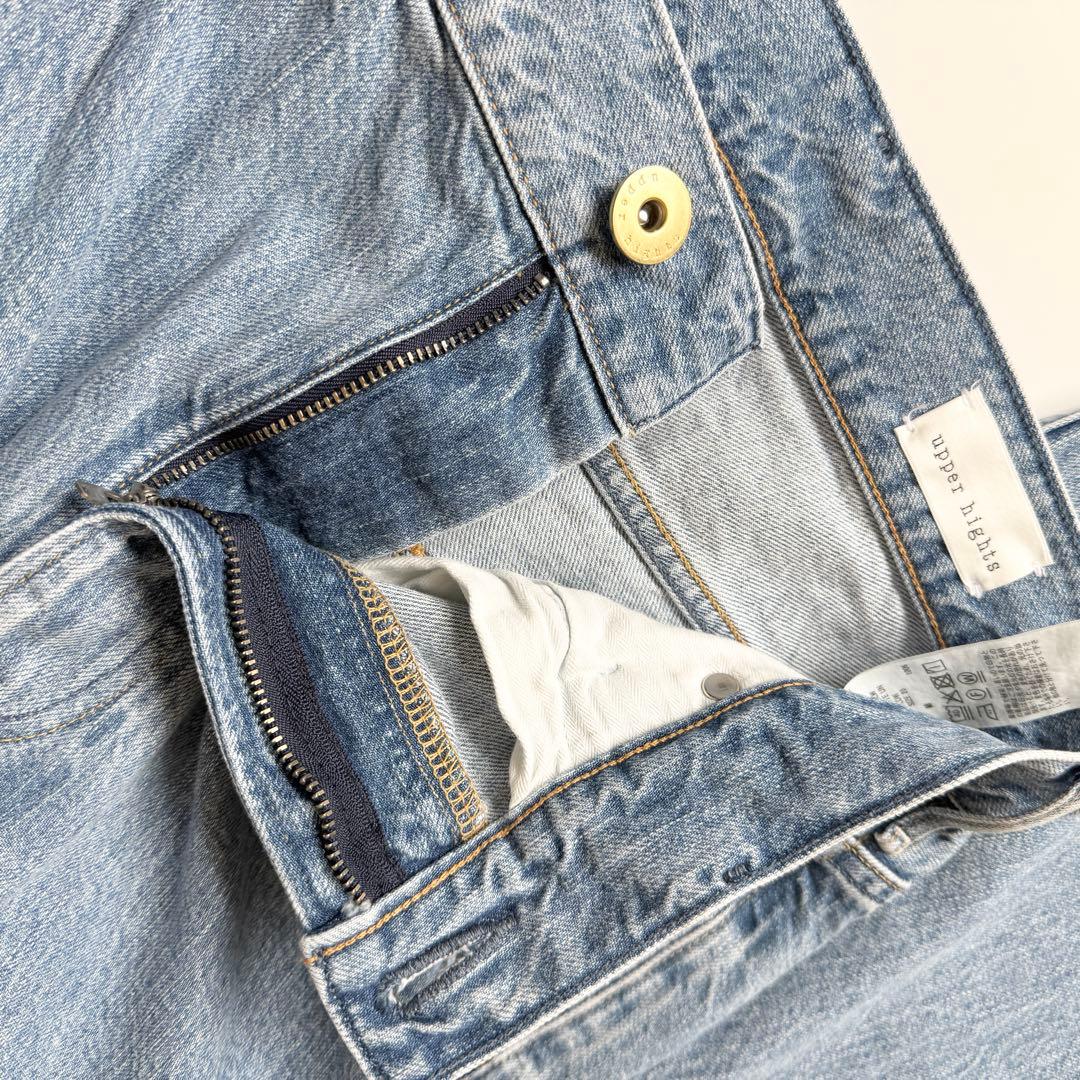 upper hights for conte タックデニムパンツ 25