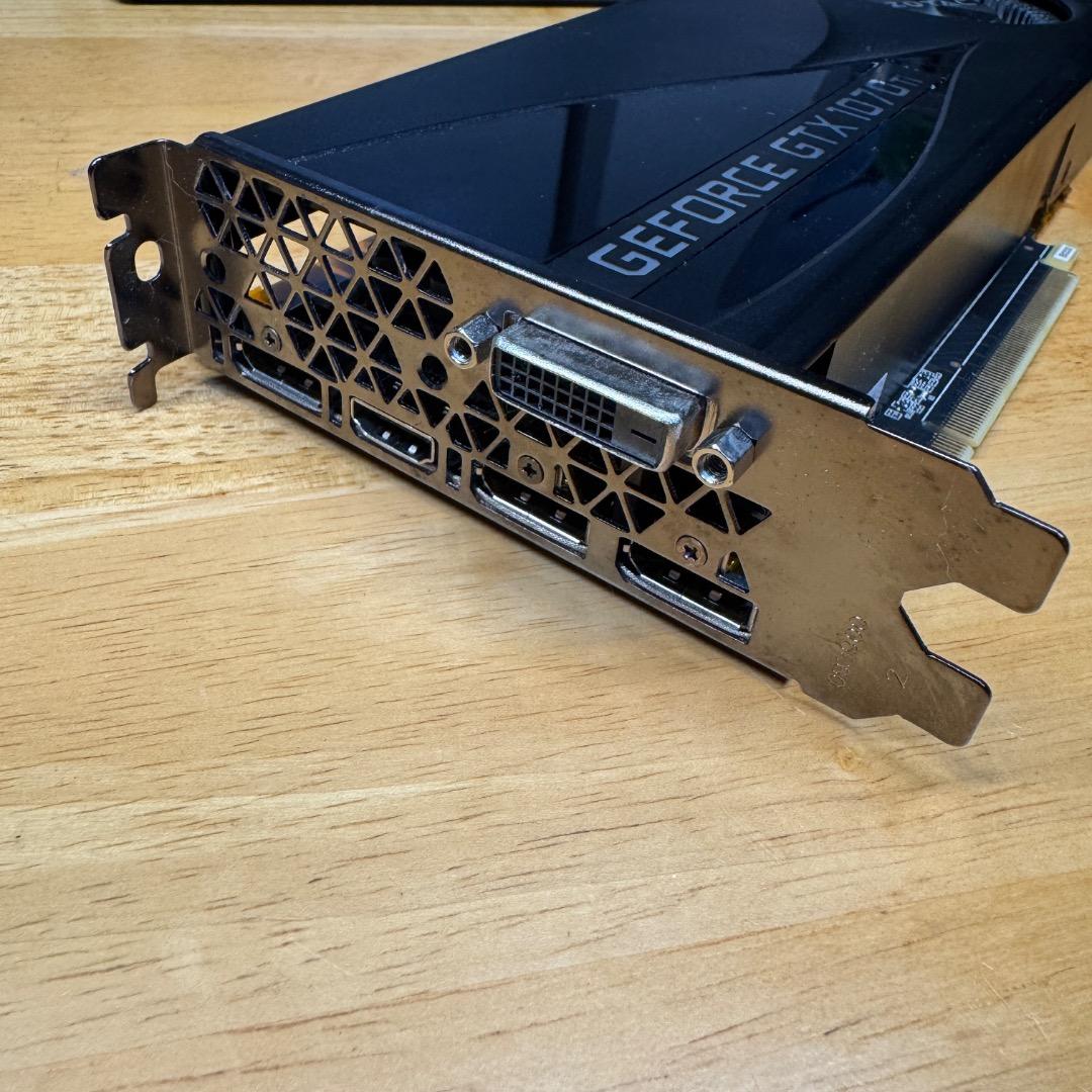 ZOTAC グラフィックボード GeForce GTX1070Ti 8GB