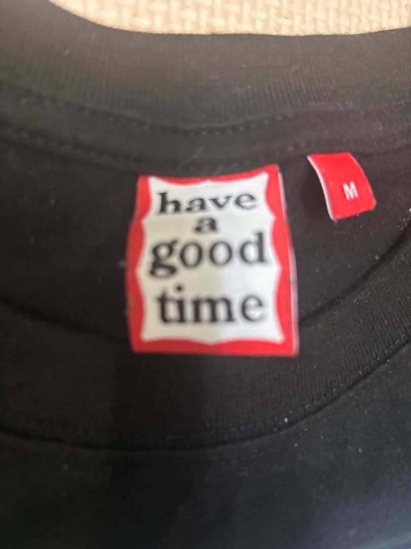 Supreme】have a good time ロゴT ブラック M 即購入⭕️