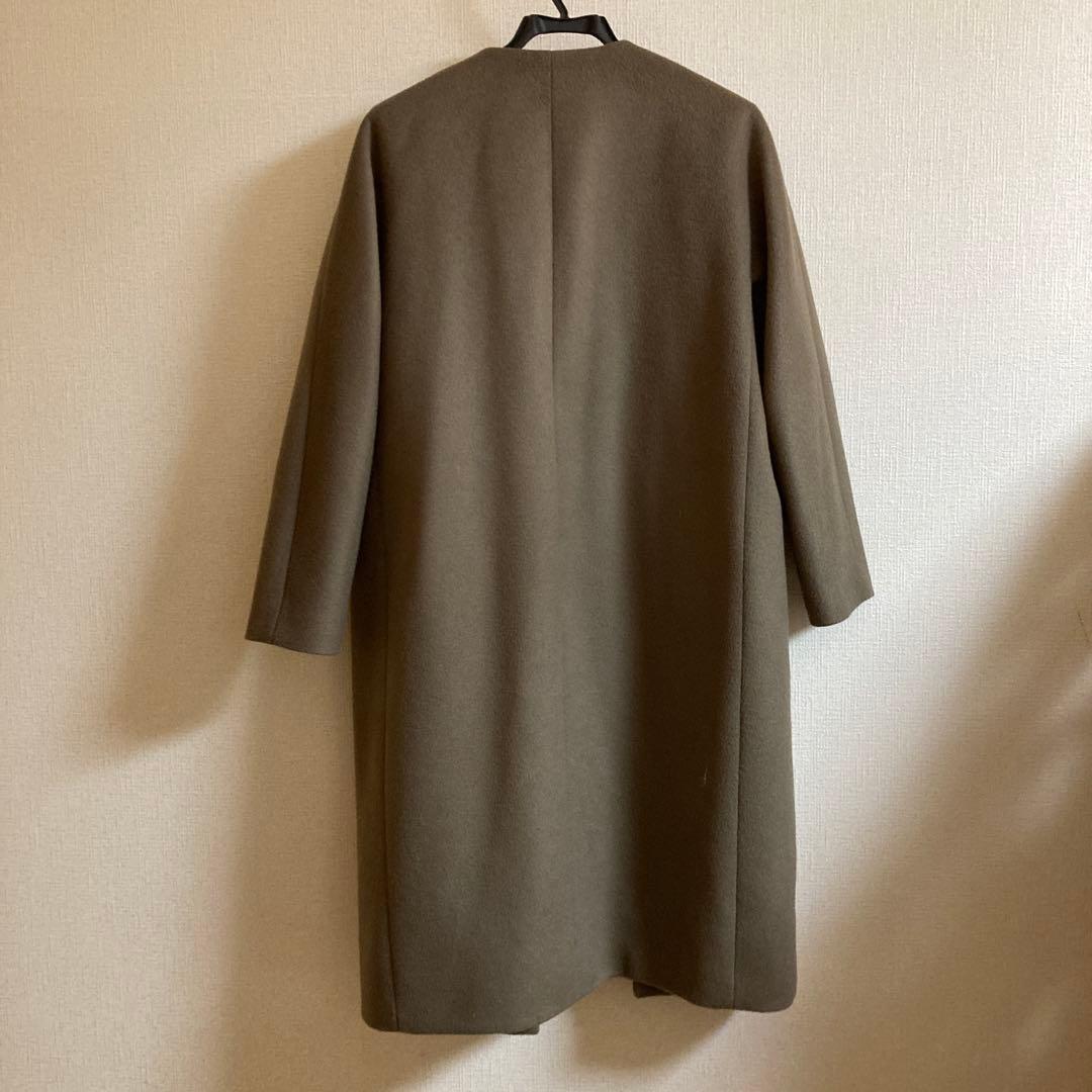 【MUSE de Deuxieme classe】 ロングコート ウール混合
