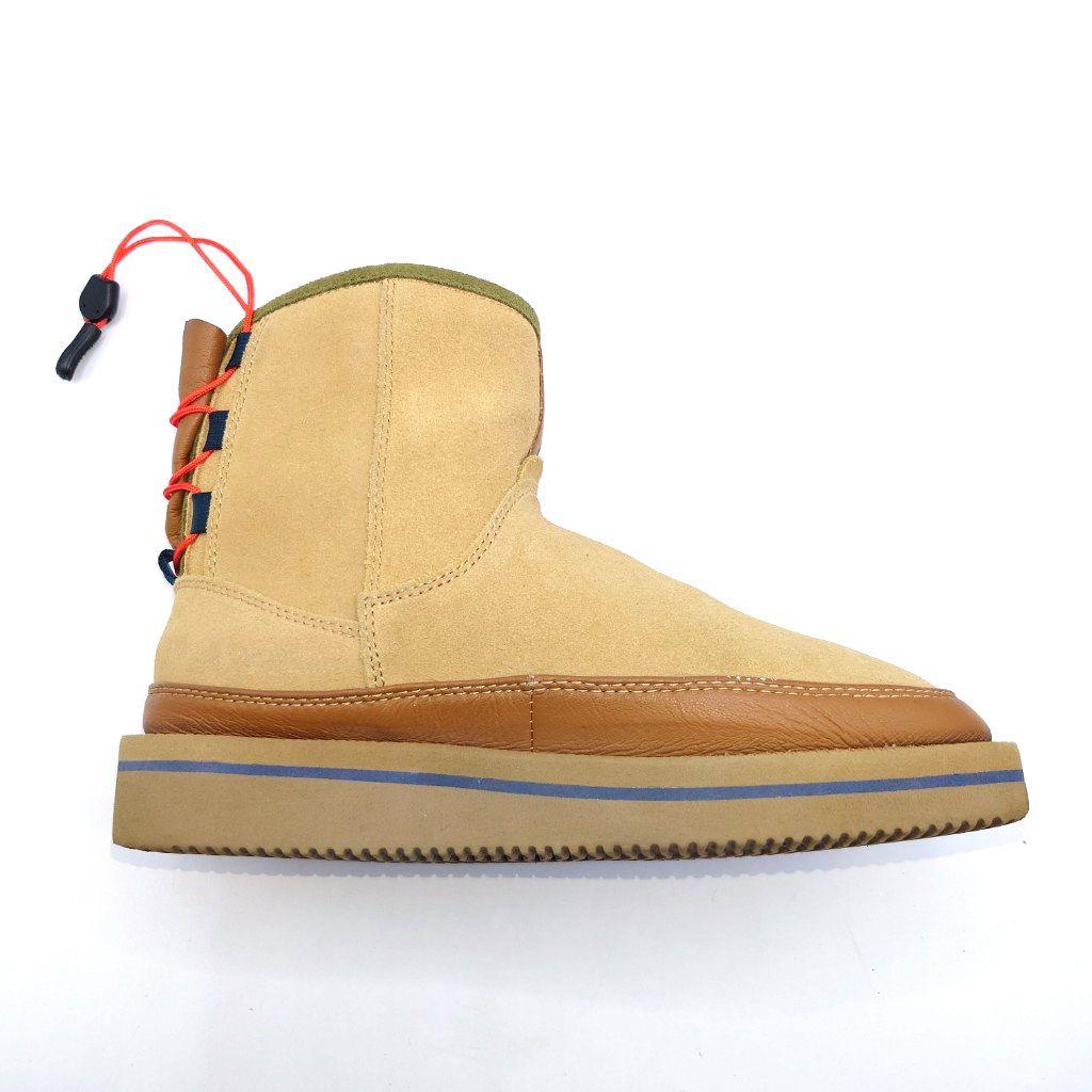 SUICOKE アパルトモン バックレースアップ ショートムートンブーツ 23