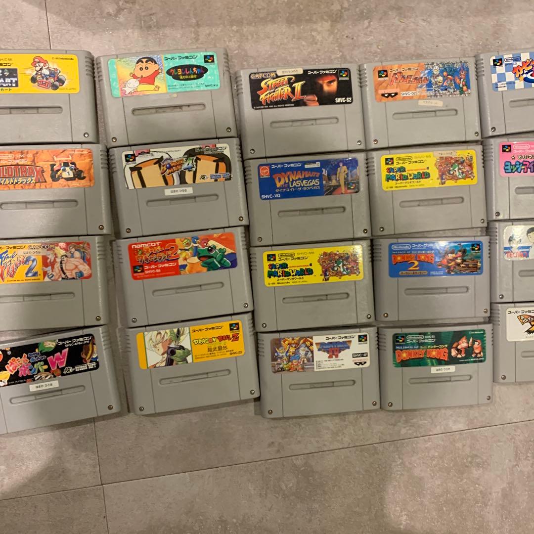 ス-パ-ファミコン23本セット