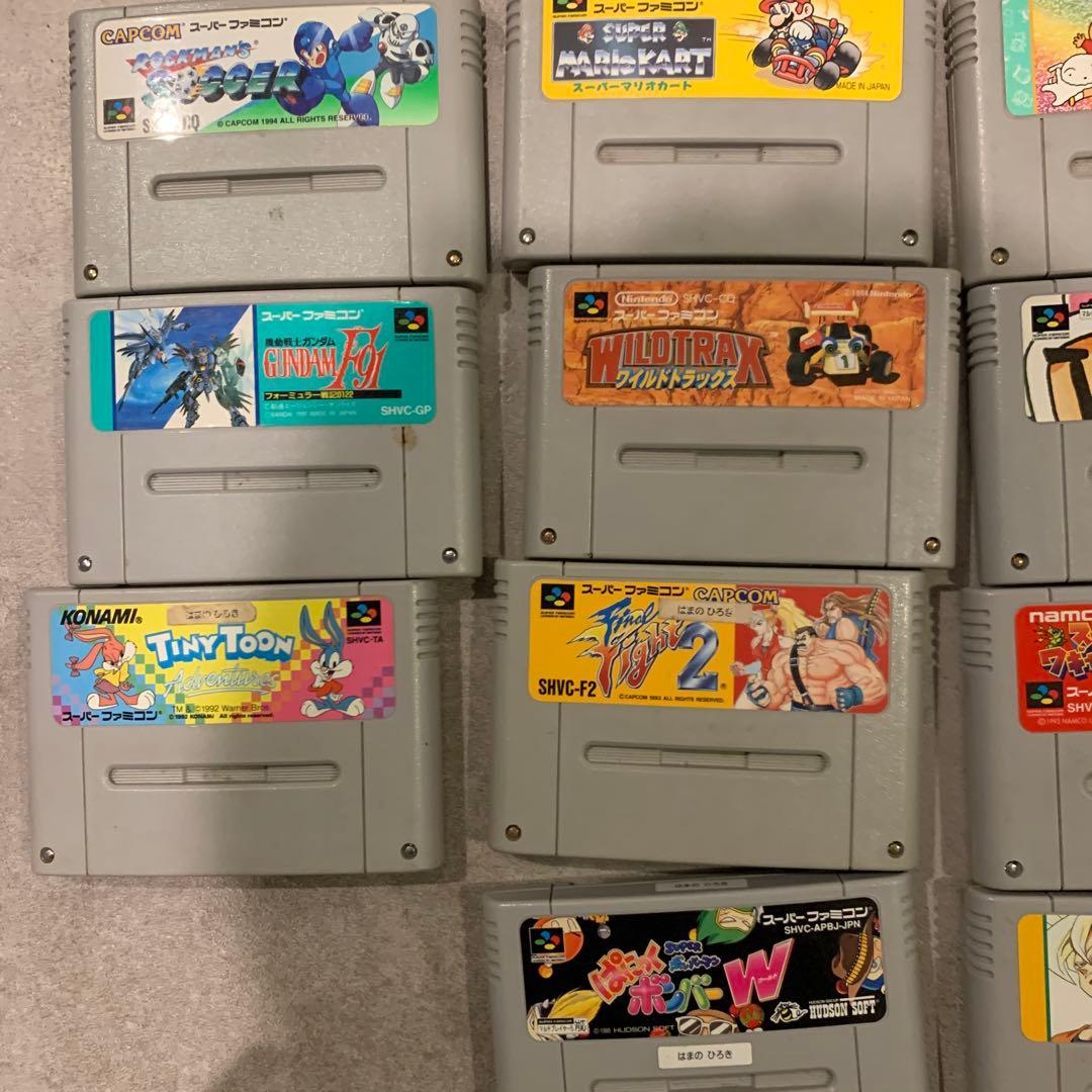 ス-パ-ファミコン23本セット