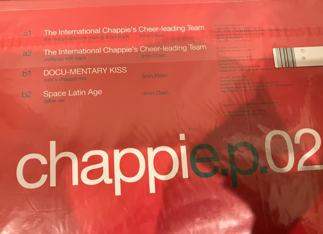 Chappie groovisions 新品未使用　アナログ2枚セット