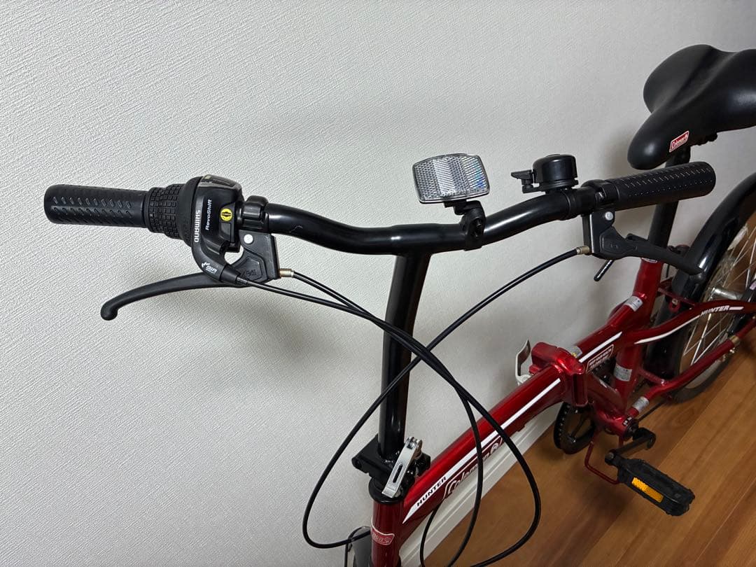 【着払い】Coleman Hunter 折りたたみ自転車 レッド