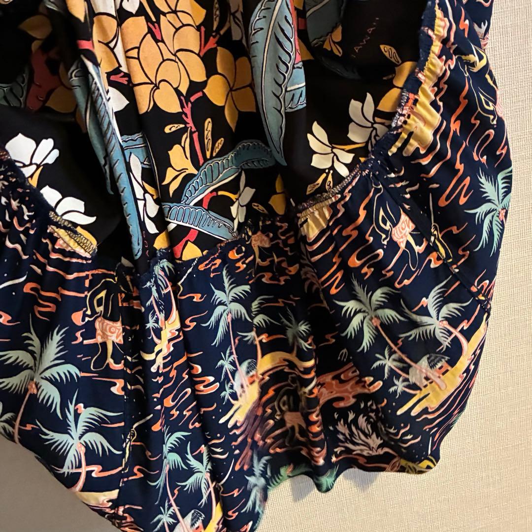 SUN SURF × BEAMS BOY ロングスカートクレイジーカラー
