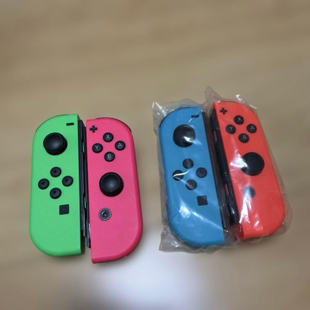 Nintendo Switch 本体 青/赤 カラージョイコン付き