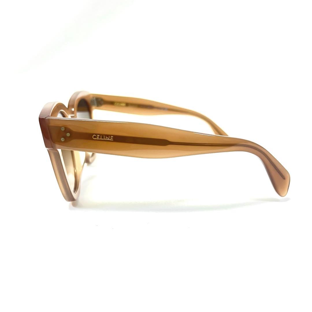美品 CELINE セリーヌ サングラス CL4002UN 45Fブラウン