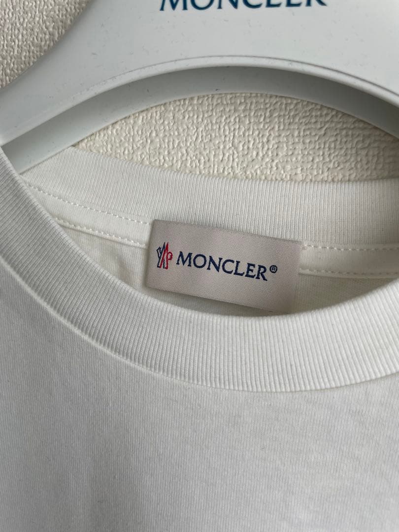 【新品】新作！MONCLER Tシャツ　ホワイト&ネイビー2枚セット