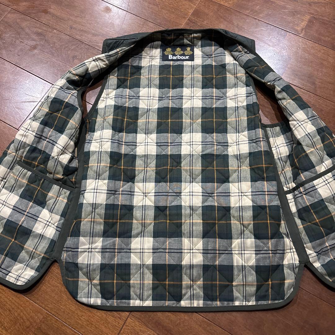 ぱ*ど様 Barbour SL ライナー キルティング ベスト 36 バブアー