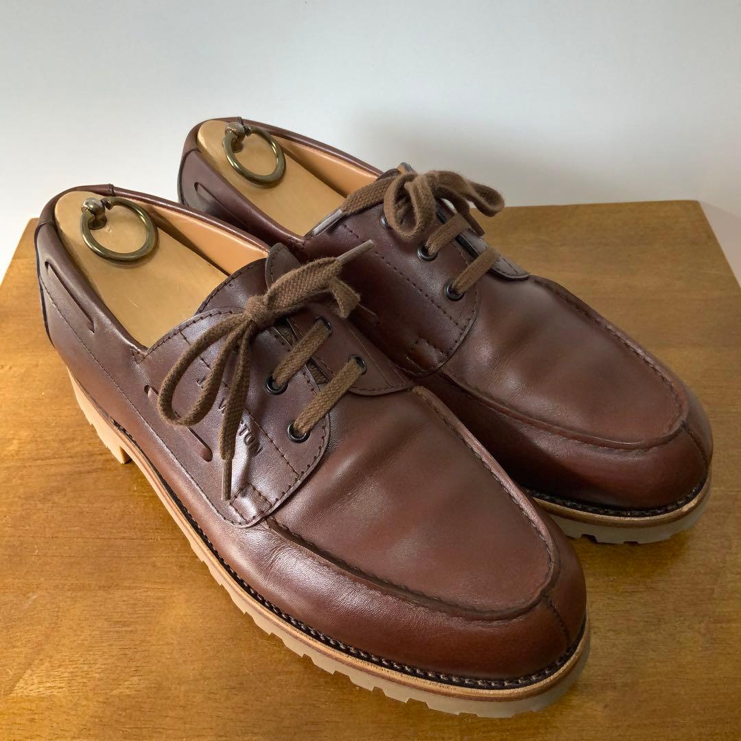 J.M. WESTONウエストン 690 ヨットダービー 7/D 茶 仏製