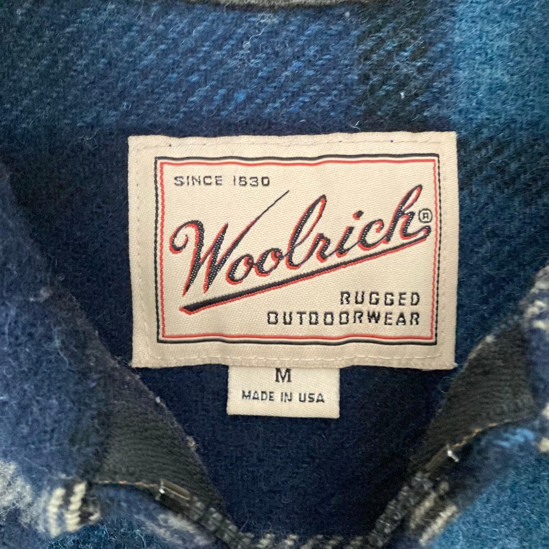 F*E様 90's USA製　Woolrich ウールジャケット　ハーフジップ