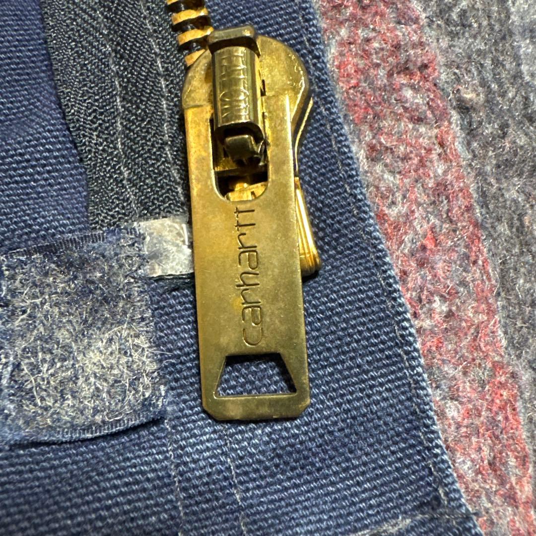 美品　90's CARHARTT ジャケット　ネイビー