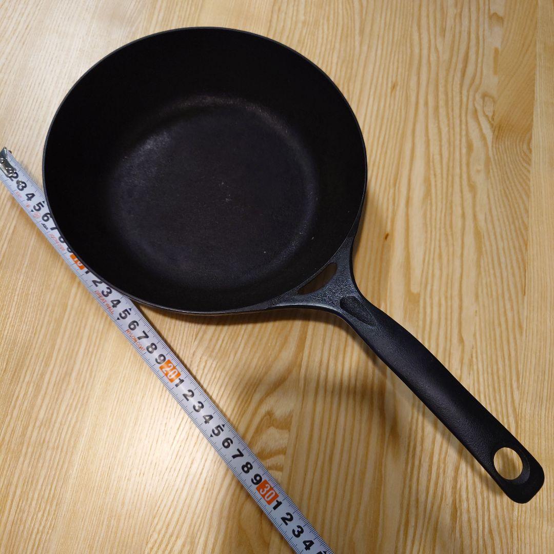 岩鉄鉄器 ダクタイルパン 鋳鉄製フライパン 22cm