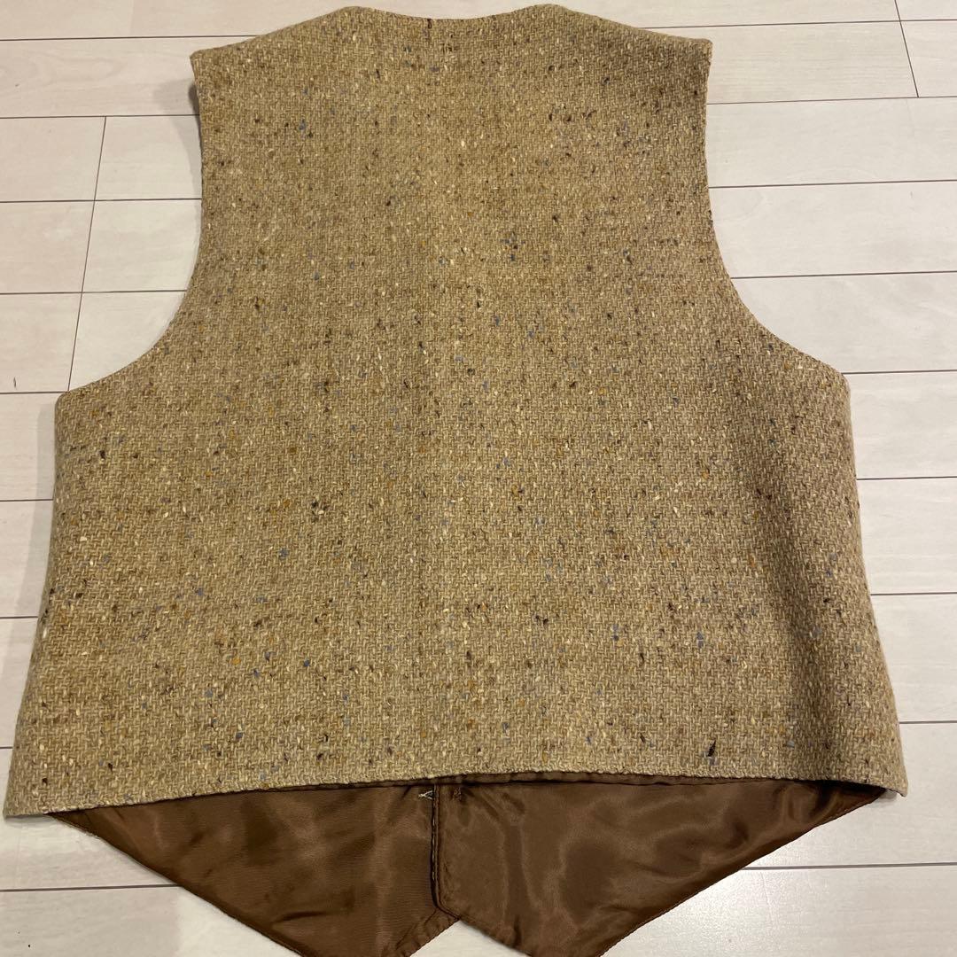 美品❤️ Studio Donegalドネガルツイード ベスト Mアイルランド製