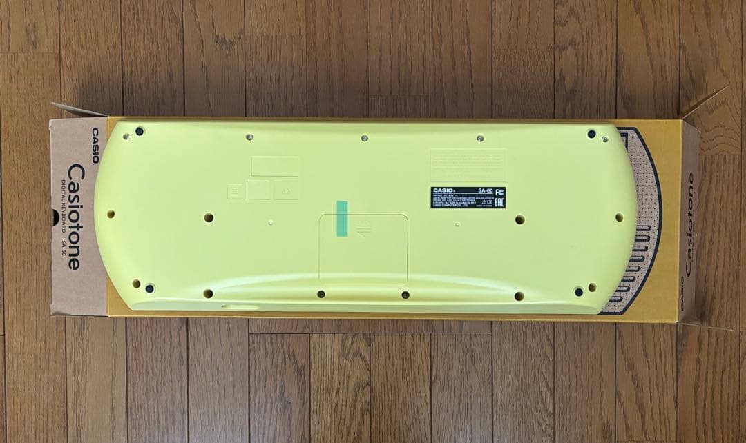 CASIO カシオ Casiotone キーボード SA-80【アダプター付】