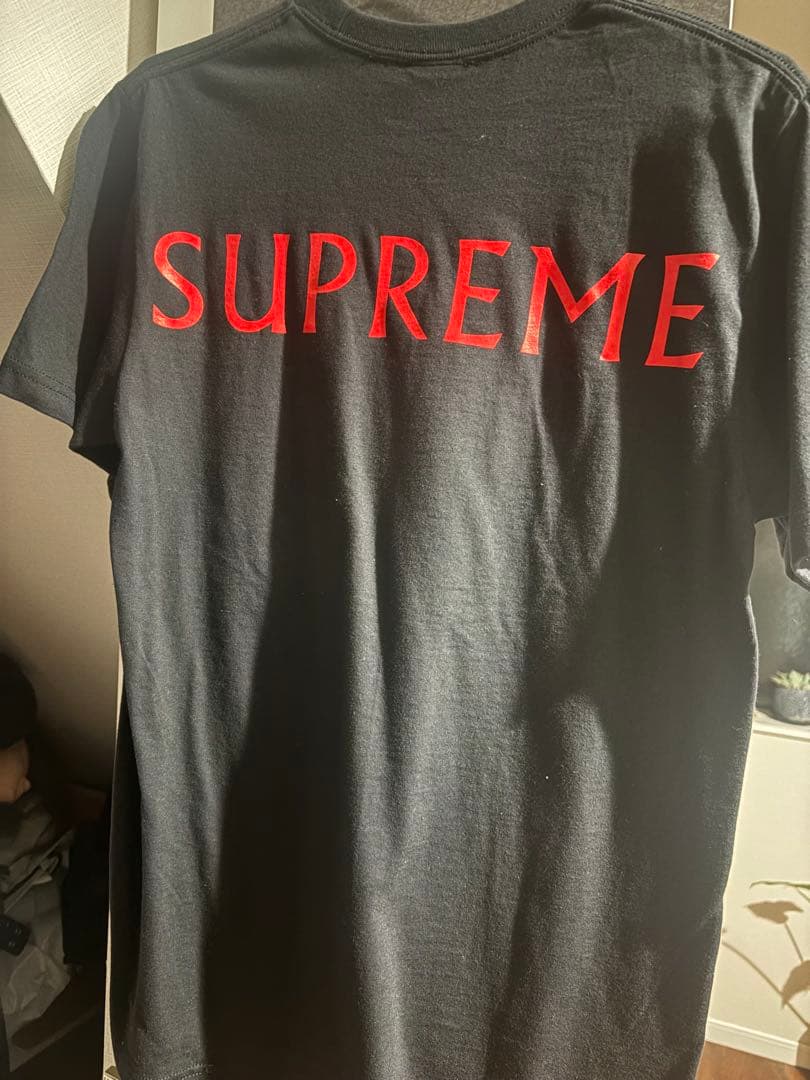 SUPREME 羊プリント Tシャツ ブラック