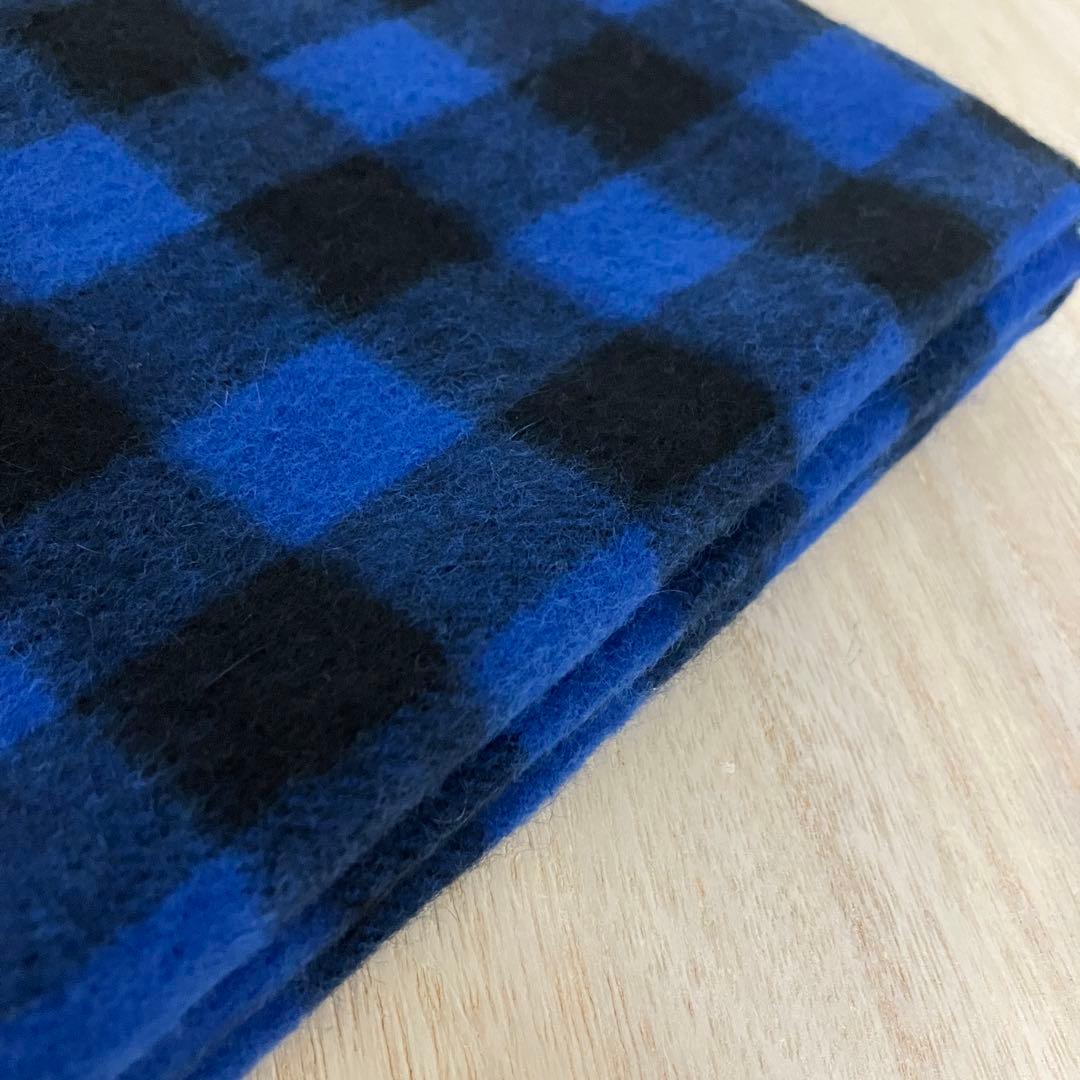 未使用✨BEGG & CO✨スコットランド製✨マフラー✨アンゴラ混✨チェック柄