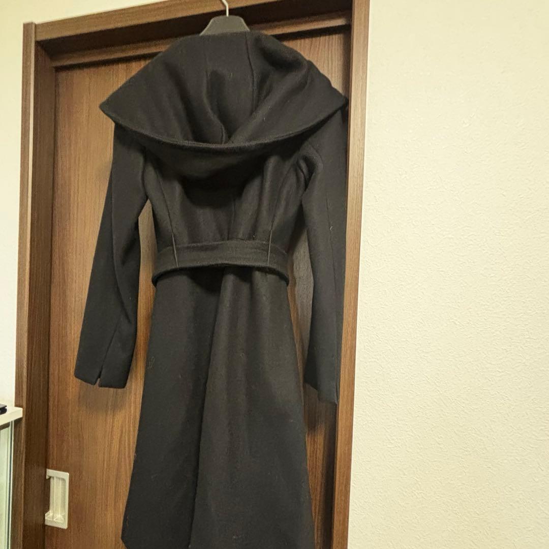 週末セール✨Max Mara Studio ロングコート　34サイズ　ブラック