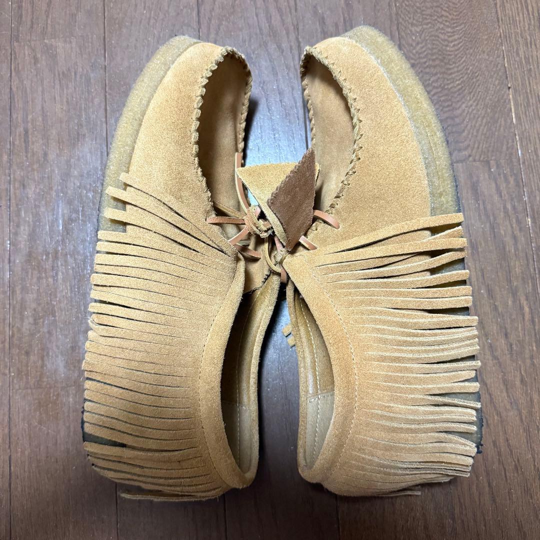 Clarks x INSCRIRE フリンジ Wallabee ワラビー