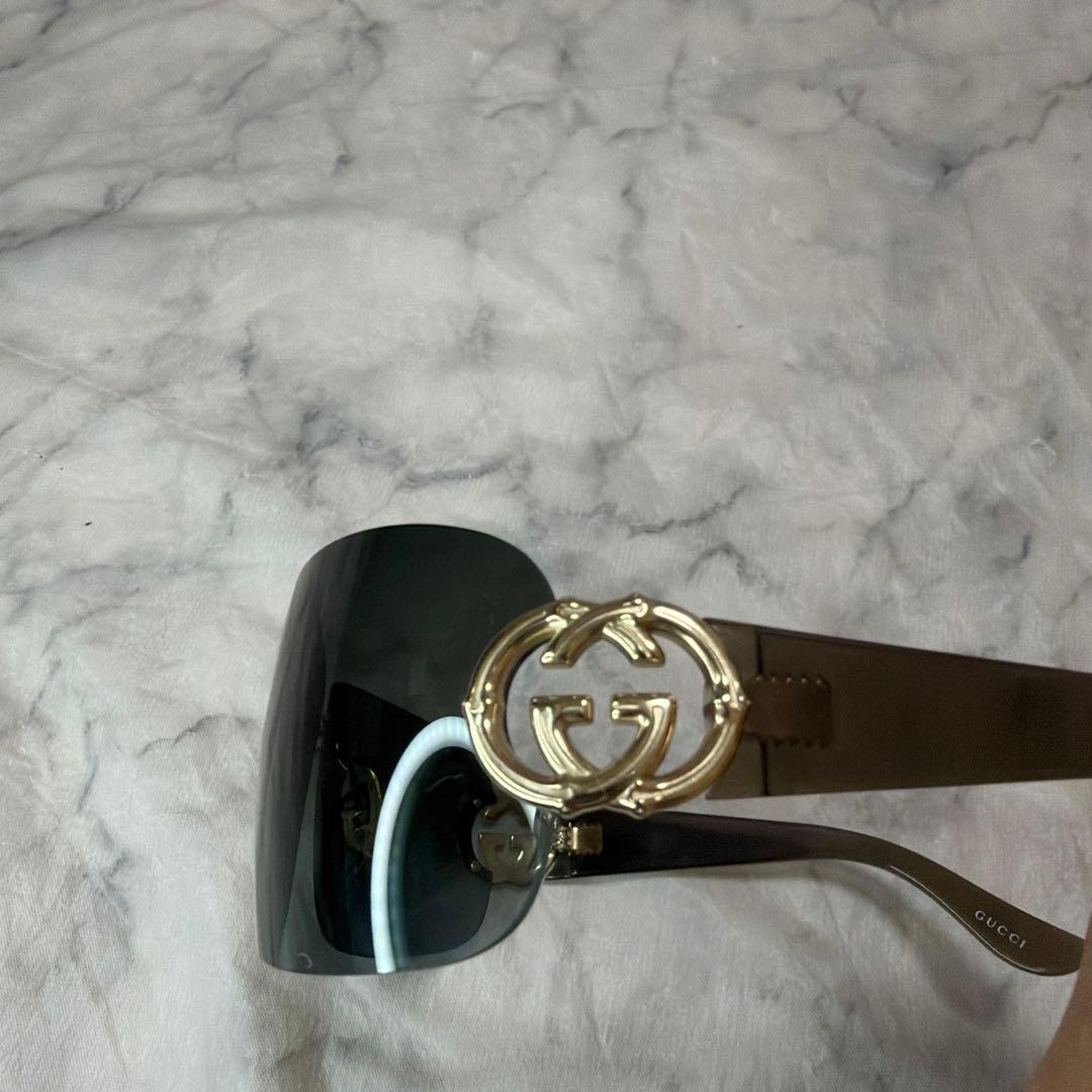 小物 00s y2k archive GUCCI sunglasses smoke