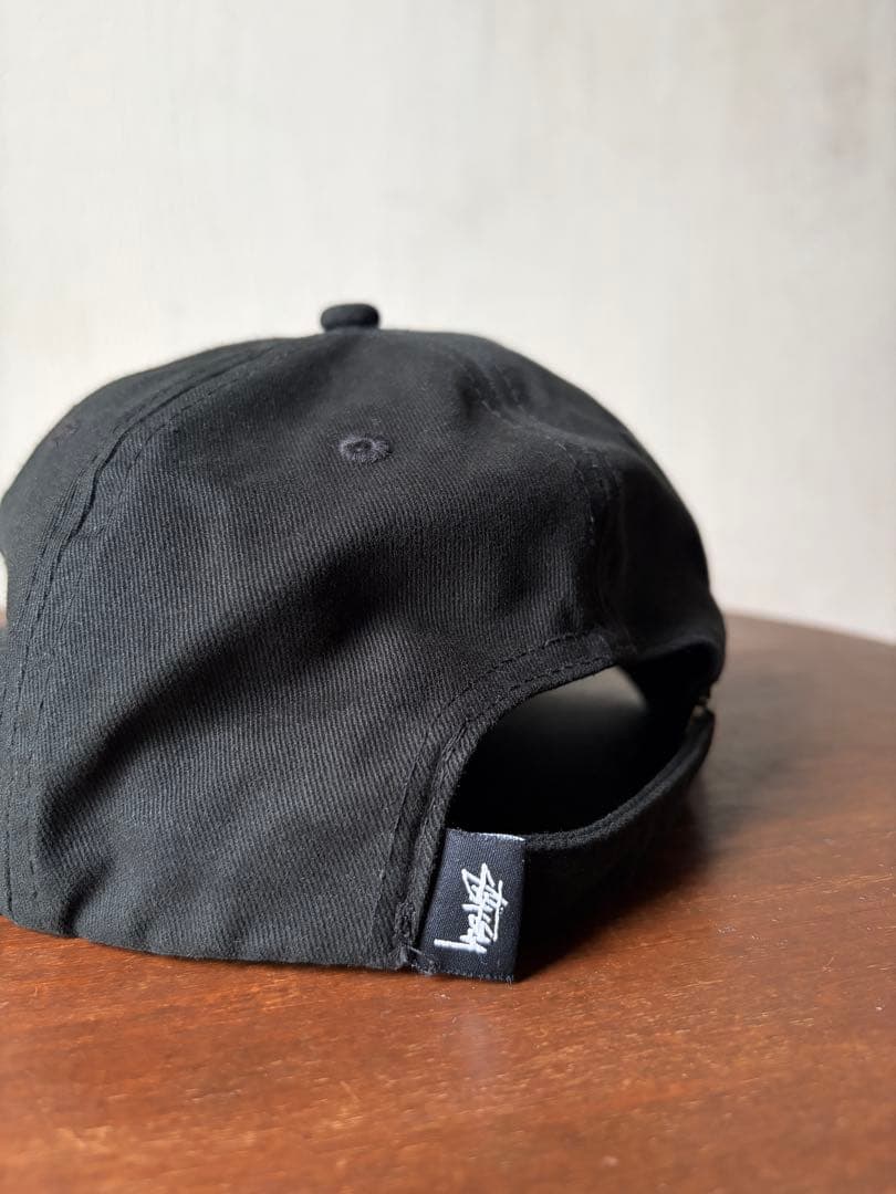 STUSSY BEAR WALK CAP ステューシー キャップ ブラック 熊