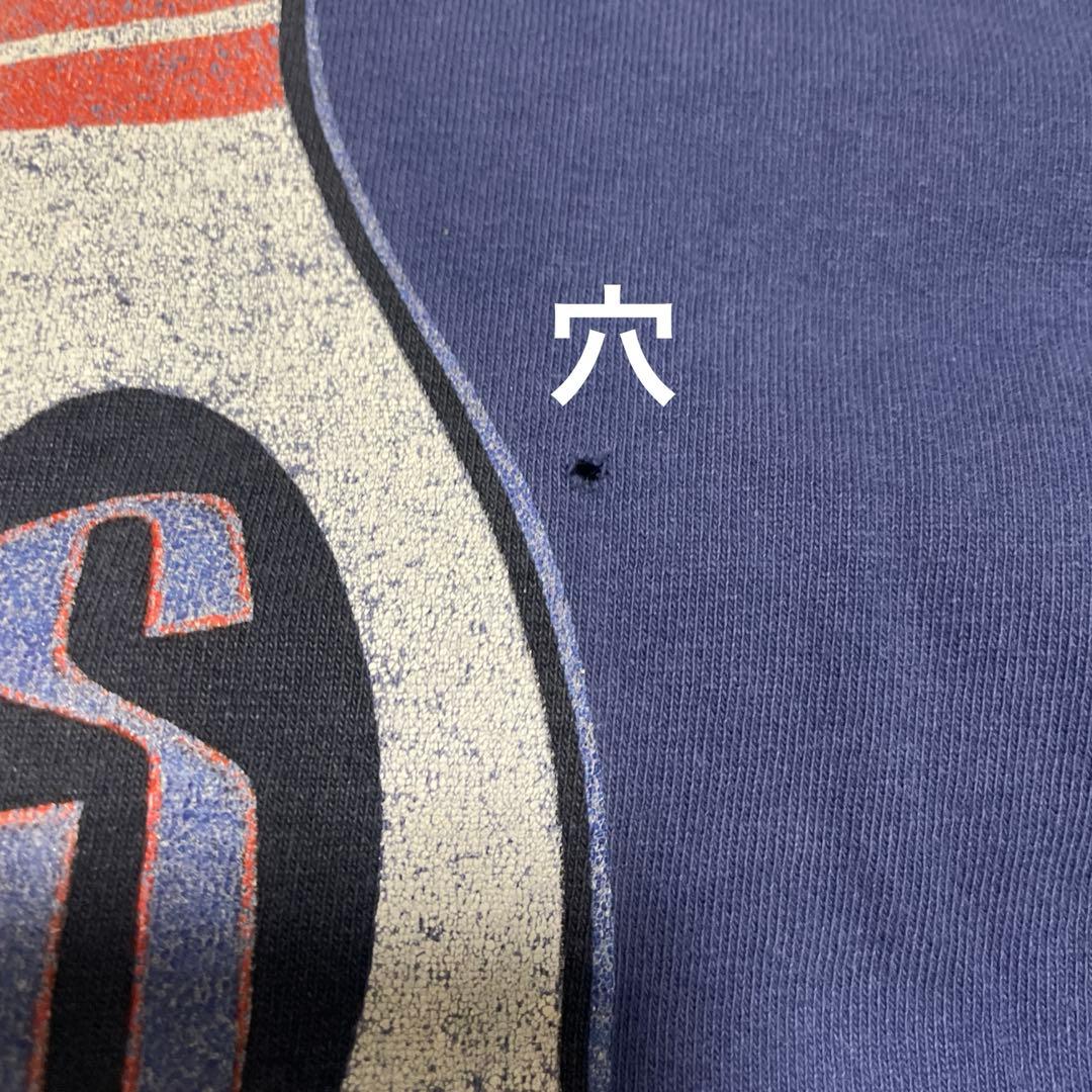 T*K様 レア　80's 黒タグ　stussy キングピン　ネイビー　XL
