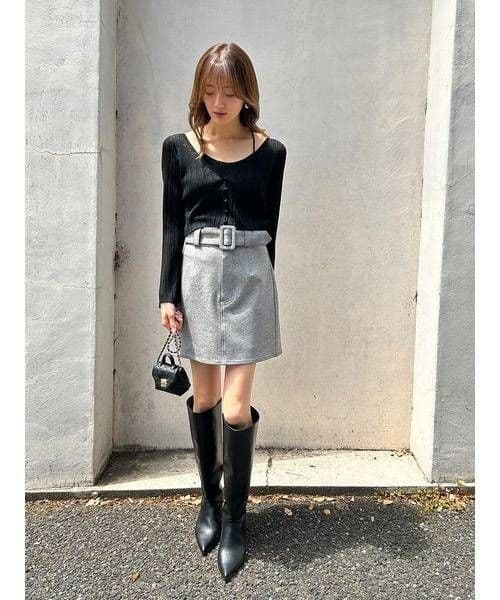 【美品】シアーカーデ＆カップインキャミSET SNIDEL