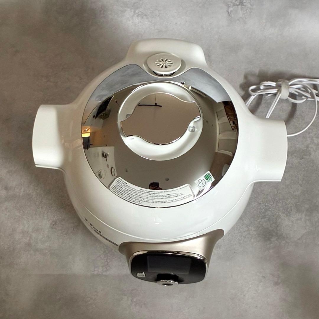 T-fal クッキングエクスプレス 電気圧力鍋 ホワイト　説明書付き