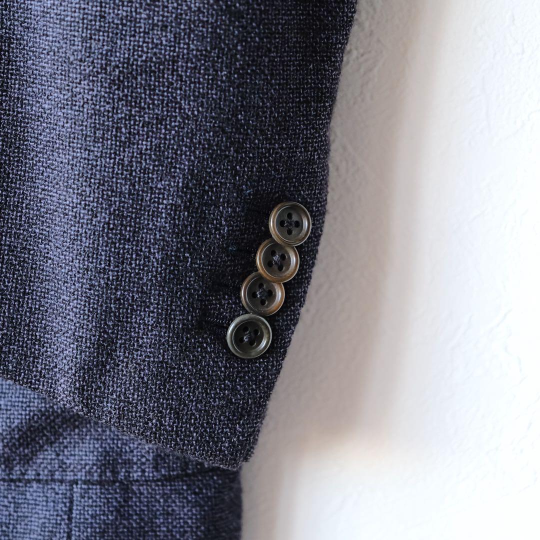Sartoria Partenopeaパルテノペアシルクネイビージャケット46