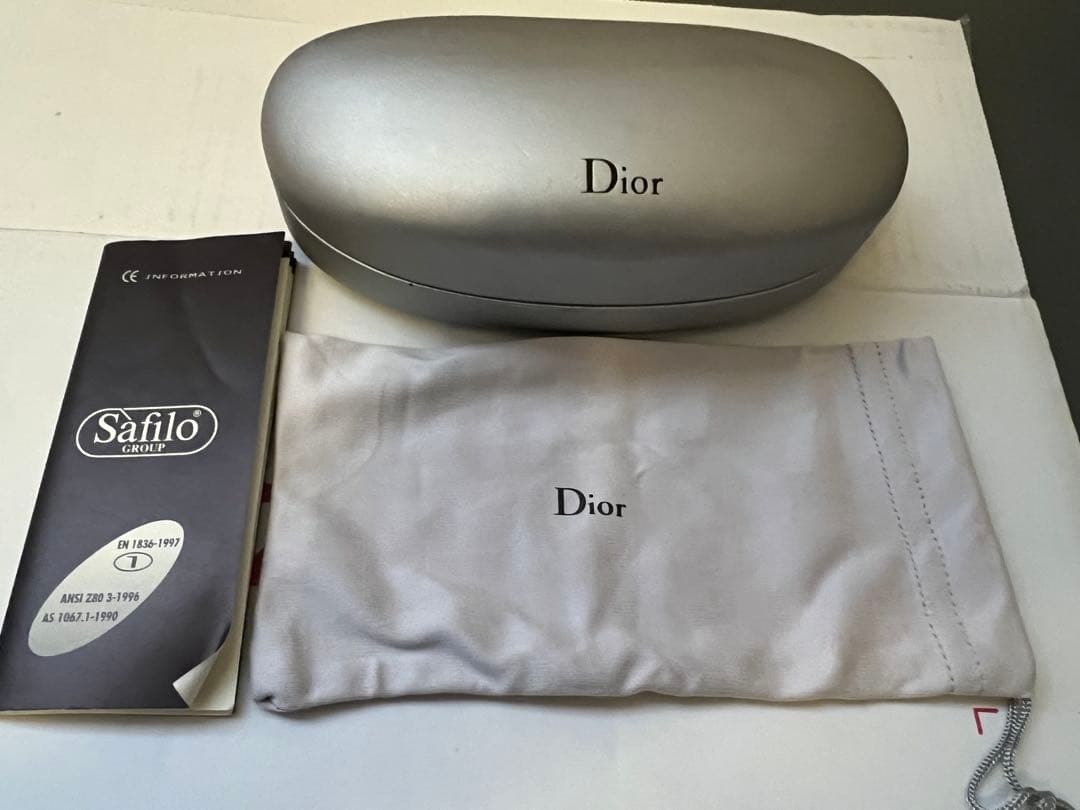 美品　Christian Dior　DIOR FLASH　サングラス　オレンジ