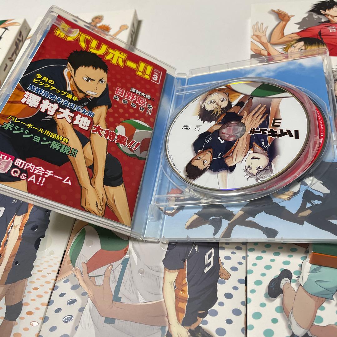 ハイキュー!! アニメ dvd 特典 全巻 セット 初回生産