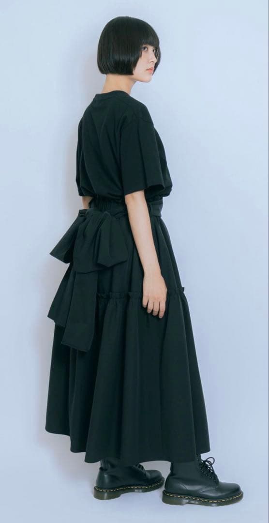 ＆ellecy (アンドエルシー) ビッグリボンスカート