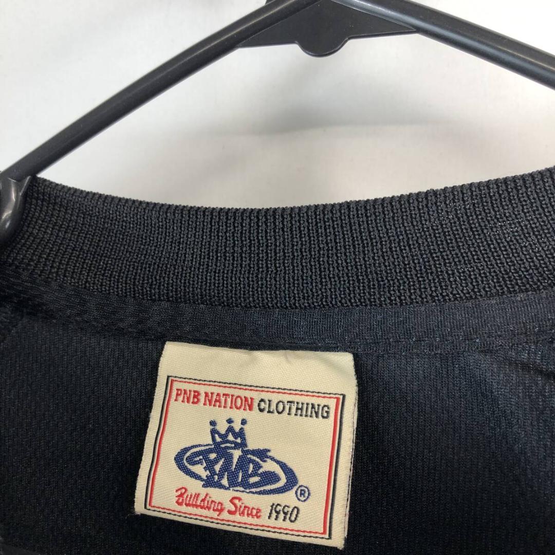 PNB NATION 半袖速乾Tシャツ ブラック 00s 90s