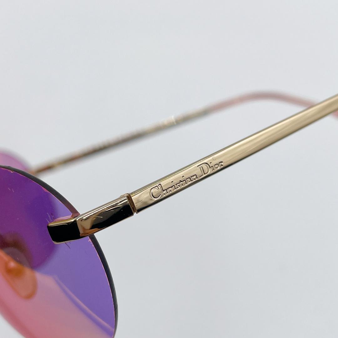 小物 Dior Rimless Sunglasses Y2K pink m689